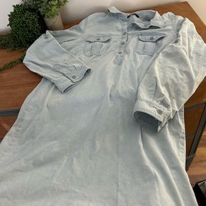 Chadwick’s Denim MIDI Dress— fits like a medium